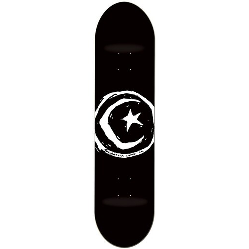 Foundation Deck Star And Moon Black 8.375