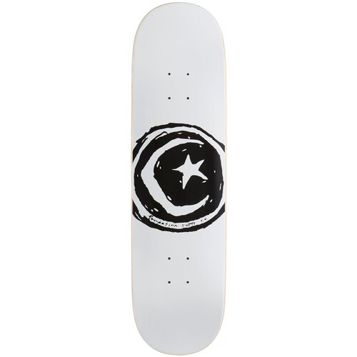Foundation Deck Star And Moon White 8.25