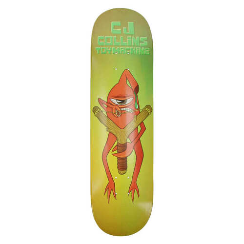 Toy Machine Deck Sling Shot CJ Collins 8.375 Inch Width