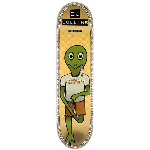 Toy Machine Deck Insecurity CJ Collins 7.75 Inch Width