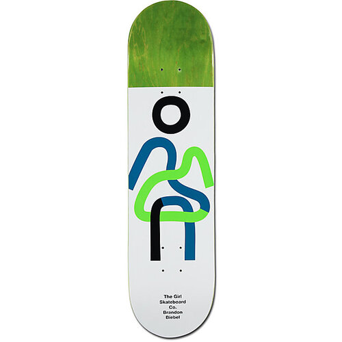 Girl Deck Twisted Brandon Biebel 8.0