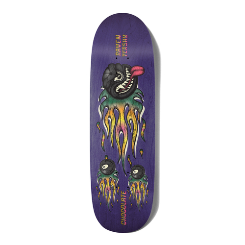 Chocolate Deck Mad 8-Ball WR41 Raven Tershy 8.5 Inch Width