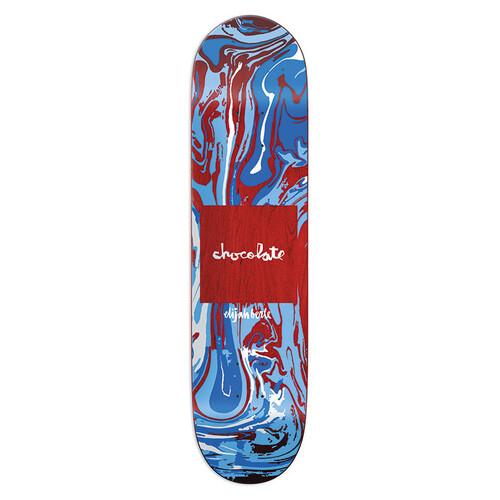 Chocolate Deck Sumi Chunk Elijah Berle Blue/Red 8.5