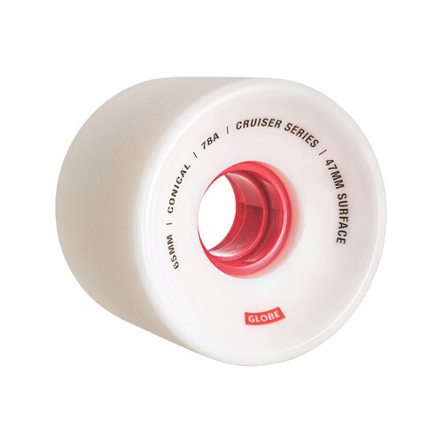 Globe Wheels Conical Cruiser 65mm 78a White