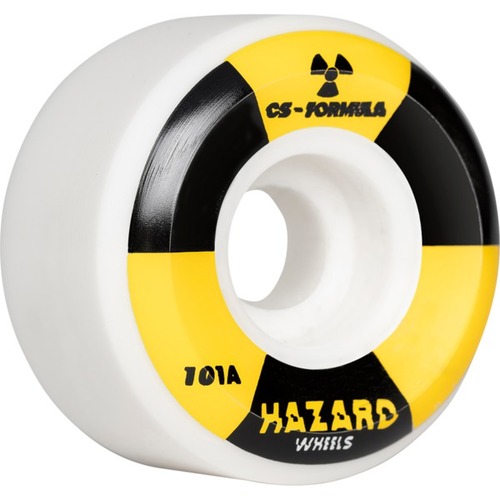 Hazard Wheels Radio Active CS Conical White 54mm