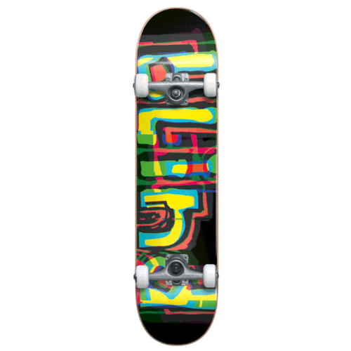Blind Complete Logo Glitch Black 7.875