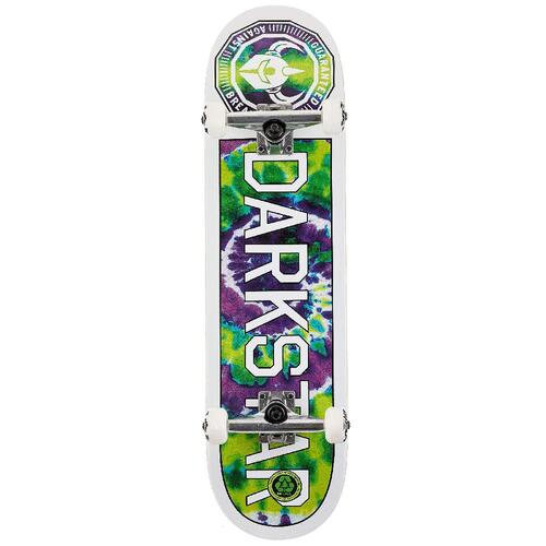 Darkstar Complete Timeworks Green Tie Dye 8.25 Inch Width