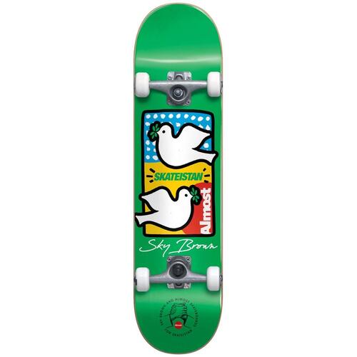 Almost Complete Skateistan Double Doves Green 7.5