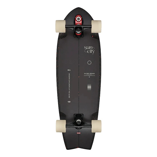 Globe Complete Surfskate Sun City 2 Astro Red 30 Inch