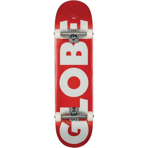 Globe Complete G0 Fubar Red/White 8.0 Inch Width