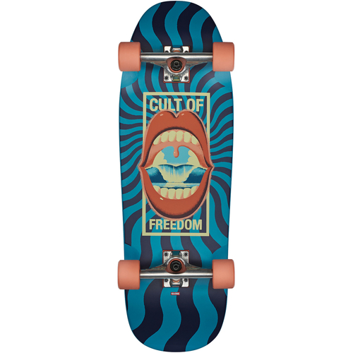 Globe Complete Cruiser Dealer Cult Of Freedom Blue 30 Inch Length