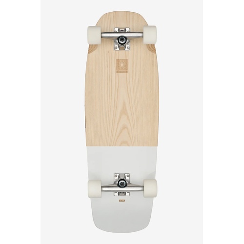 Globe Complete Cruiser Eames Lounge Ash/White 30 Inch Length