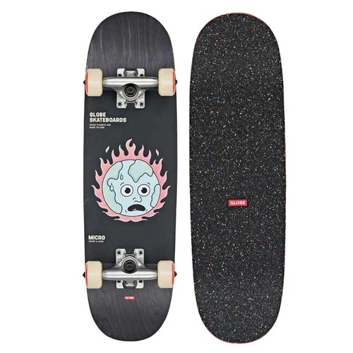 Globe Complete Bsoftie Micro Black/In Flames 7.125 Inch Width