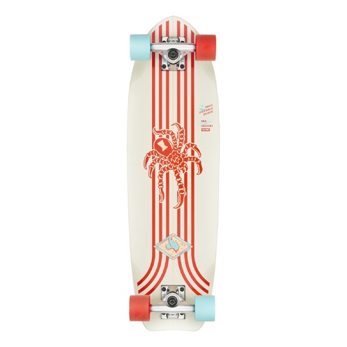 Globe Complete Cruiser Sidewalk Slider Spider Red 28 Inch Length