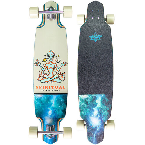 Dusters Complete Zen Longboard Teal 38 Inch