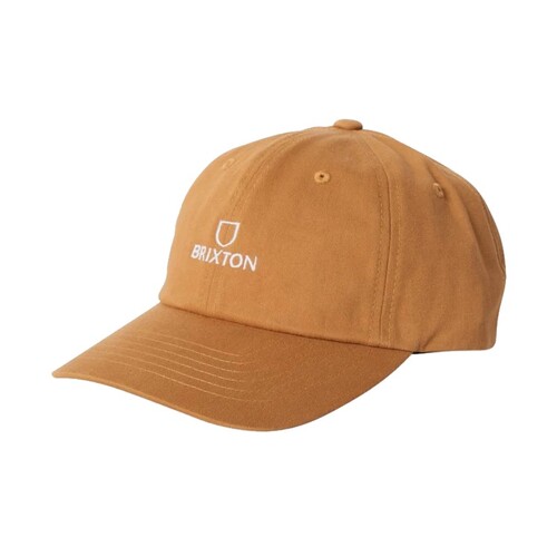 Brixton Hat Alpha LP Cap Golden Brown Vintage Wash