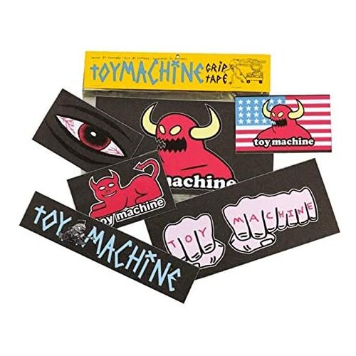 Toy Machine Griptape Stickers 6pk Assorted