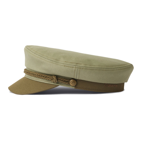 Brixton Hat Fiddler Military Olive/Mermaid [Size: Mens Small]