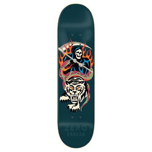 Zero Deck White Tiger Kanaan Dern 8.5 Inch Width