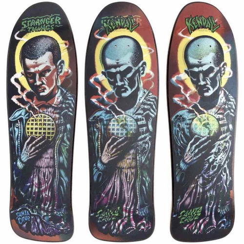Santa Cruz Deck X Stranger Things Kendall Eleven 9.75 x 31.66 Inch