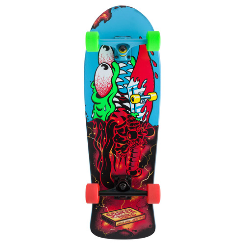 Santa Cruz Complete X Stranger Things Meek Slasher 10.1 x 31.13 Inch