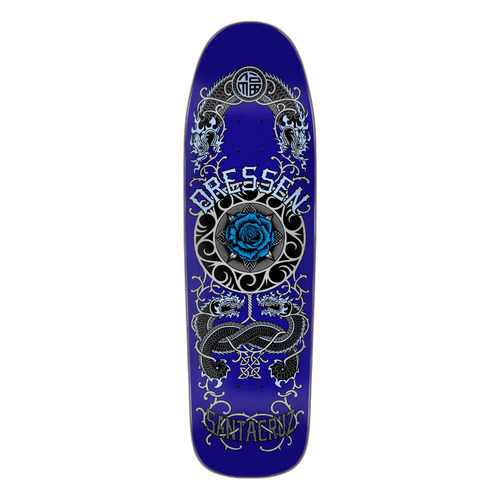 Santa Cruz Deck Dressen Rose Crew One Shaped 9.3 X 32.3