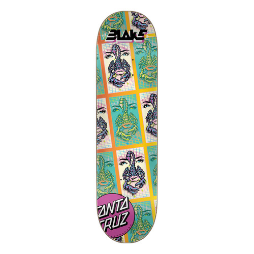 Santa Cruz Deck Everslick Johnson Danger Tile 8.375 x 32 Inch