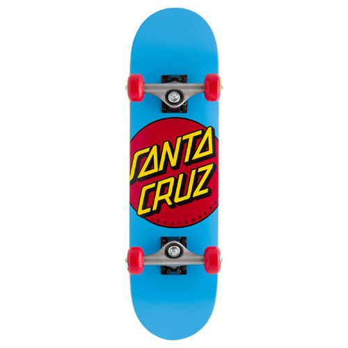 Santa Cruz Complete Classic Dot Super Micro Blue 7.25 x 27 Inch