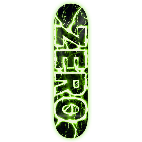Zero Deck Lightning Reissue Glow in the dark 8.25 Inch Width