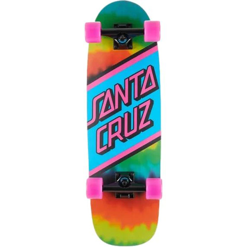 Santa Cruz Complete Cruiser Street Rainbow Tie Dye 8.79 x 29.05 Inch