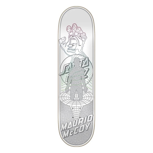 Santa Cruz Deck VX Mccoy Transcend White 8.25 Inch Width