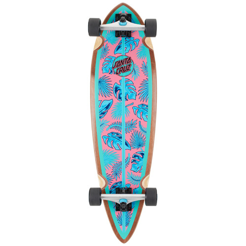 Santa Cruz Complete Longboard Cabana Dot Pintail 9.2 x 33 Inch