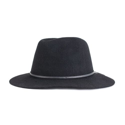 Brixton Hat Wesley Fedora Black [Size: Mens Small]
