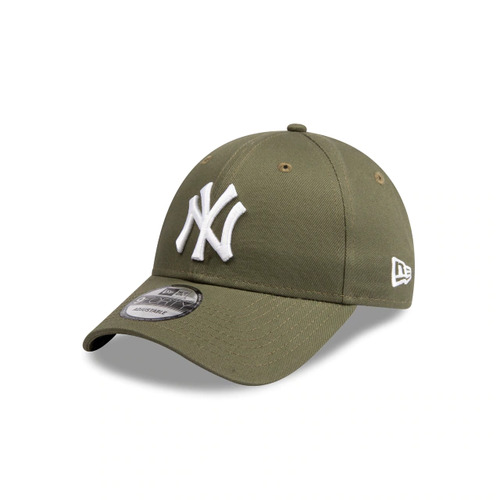 New Era Hat New York Yankees 9FORTY Olive/White