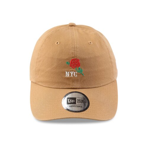 New Era Hat Casual Classic NYC Rose Strapback Tan