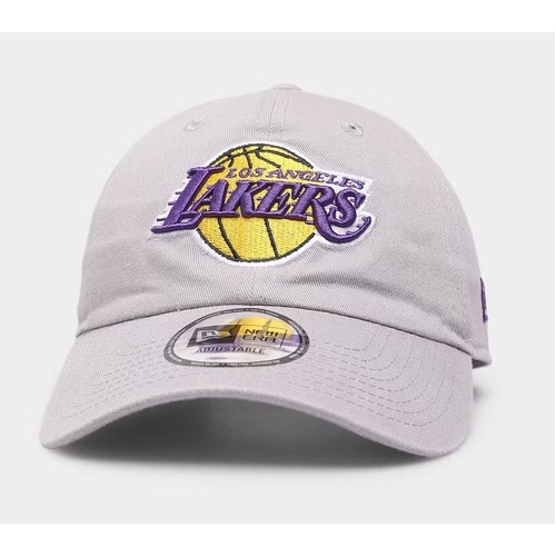 New Era Hat Los Angeles Lakers Casual Classic Washed Grey