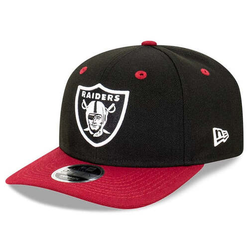 New Era Hat 9FIFTY Snapback Black/Cardinal Red Las Vegas Raiders