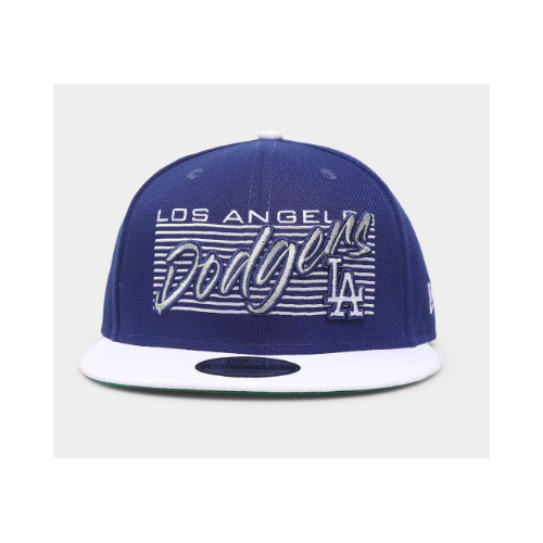 New Era Hat Los Angeles Dodgers Script 9FIFTY Snapback Blue/White