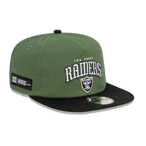 New Era Hat Las Vegas Raiders The Golfer Green