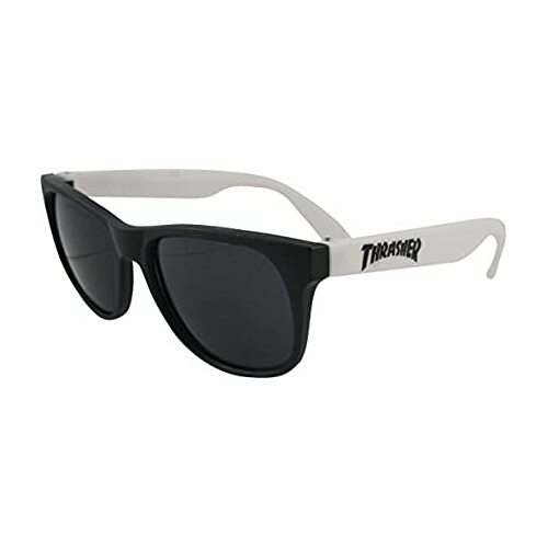 Thrasher Sunglasses Logo Black/White