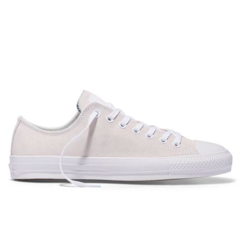 Converse CT All Star Pro Low Plush Suede White/White/Teal [Size: Mens US 7 / UK 6]