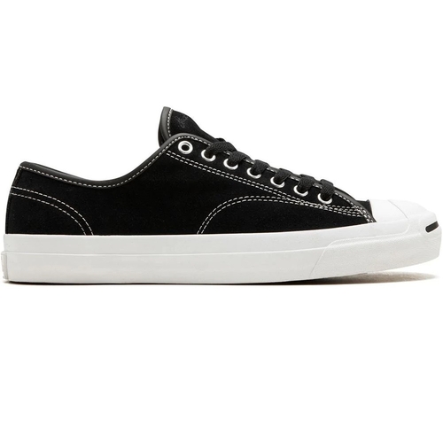 Converse Jack Purcell Suede Pro Low Black/White [Size: Mens US 8 / UK 7]