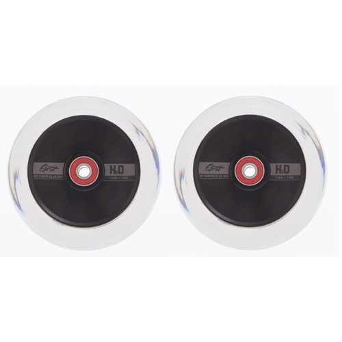 Grit Scooter Wheels H2O Black 110x24 Pair