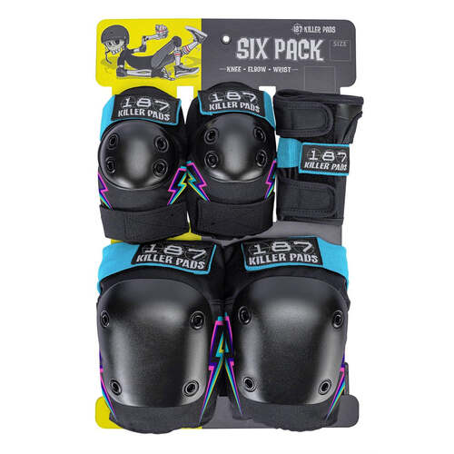 187 Pads Junior Six Pack Electric Bolt