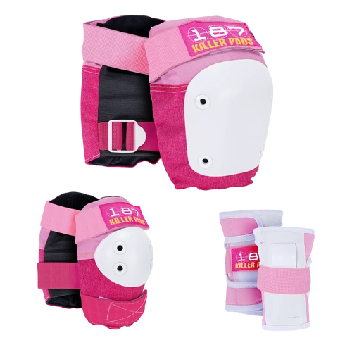 187 Pads Junior Six Pack Pink