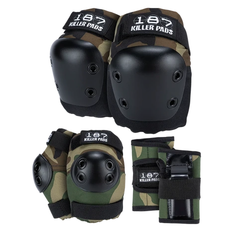 187 Pads Six Pack Camo X Small