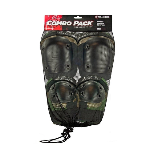 187 Pads Combo Pack Camo XSmall