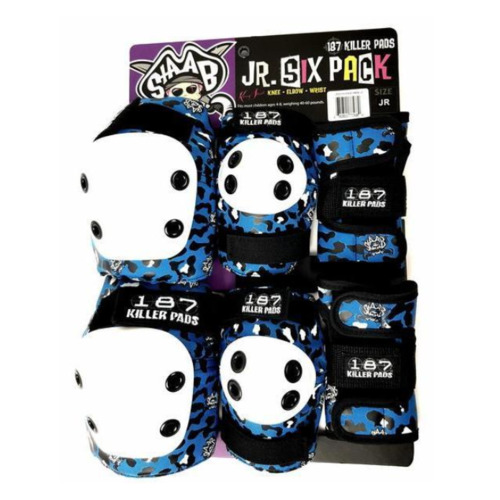 187 Pads Junior Six Pack Staab Blue