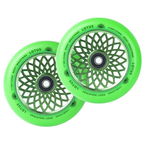 Root Industries Wheels Lotus Green/Green 110mm
