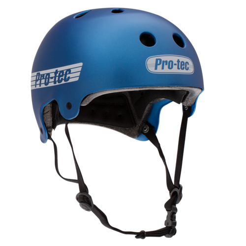 Pro-Tec Helmet Old School Certified Matte Metallic Blue [Size: Mens X Small]